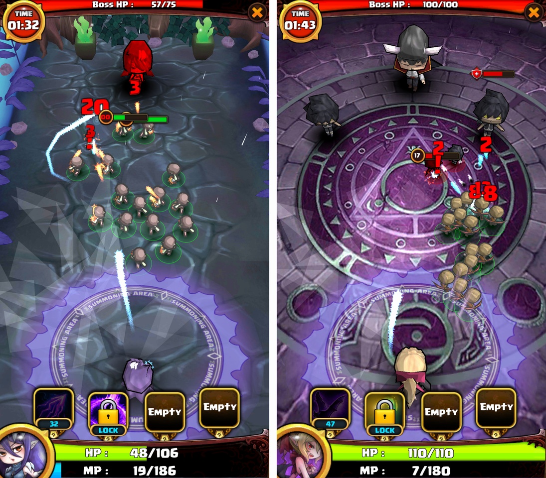 Tap Summoner（タップサモナー） androidアプリスクリーンショット1
