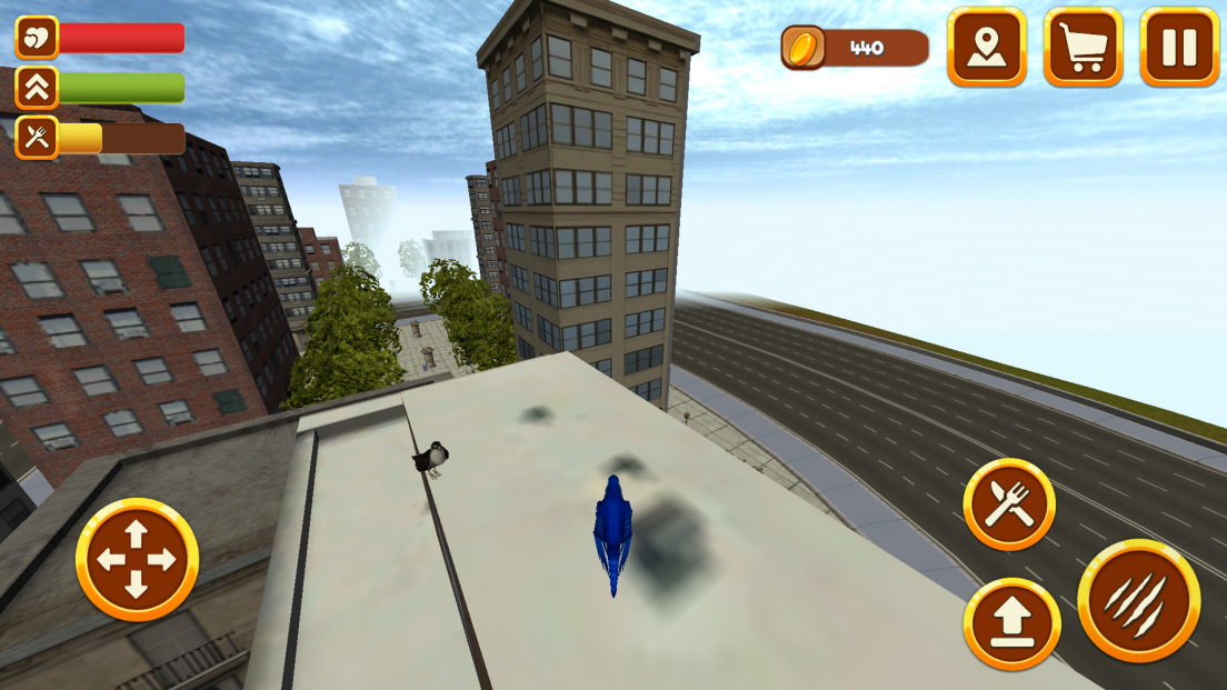 androidアプリ シティファルコンシミュレータ3D：バード・ワイルド・ライフ攻略スクリーンショット5