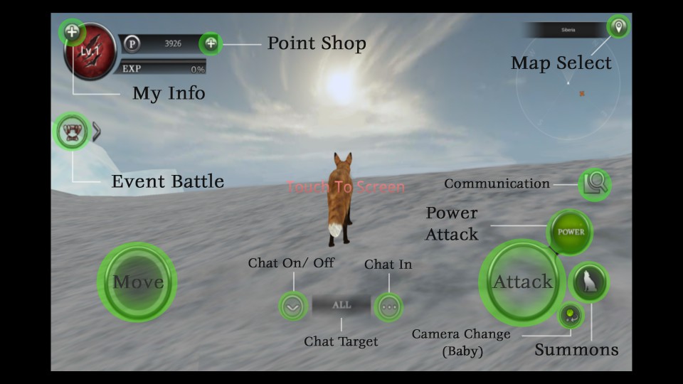 androidアプリ Wild Animals Online（ワイルドアニマル オンライン）攻略スクリーンショット2