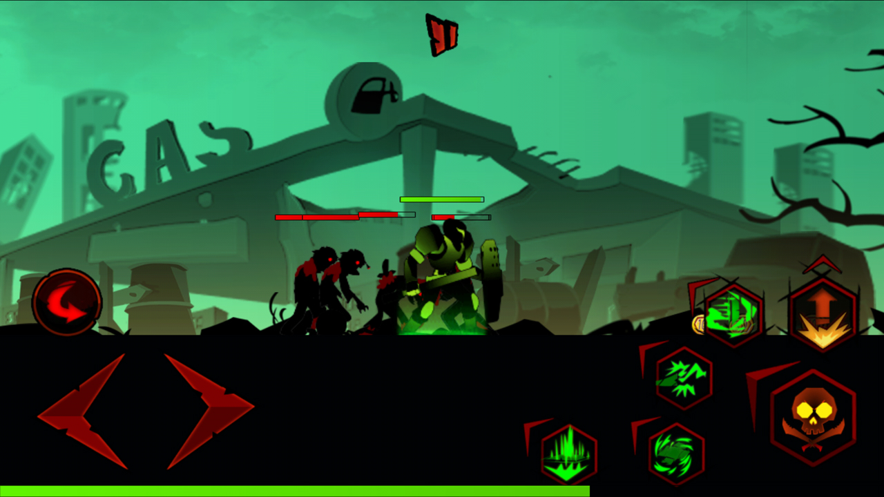 androidアプリ ゾンビ・アベンジャーズ：スティックマン（Zombie Avengers:Stickman）攻略スクリーンショット3