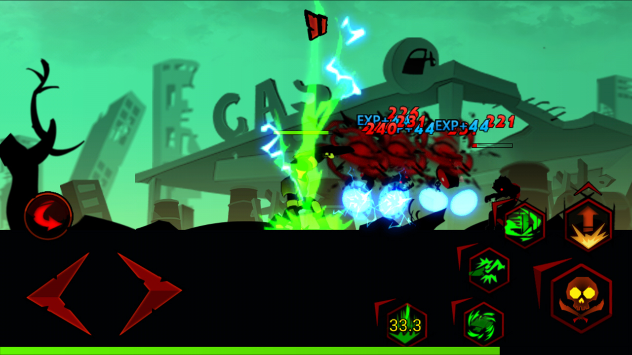 ゾンビ・アベンジャーズ：スティックマン（Zombie Avengers:Stickman） androidアプリスクリーンショット1