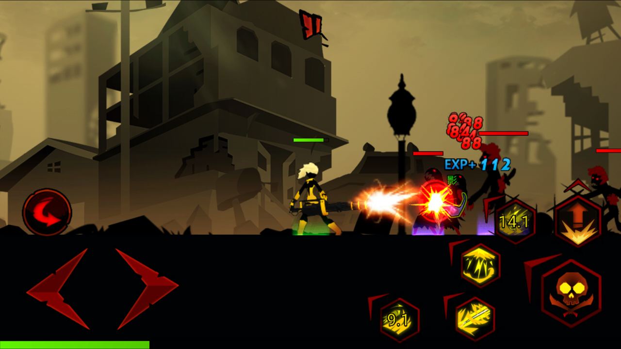 ゾンビ・アベンジャーズ：スティックマン（Zombie Avengers:Stickman） androidアプリスクリーンショット3