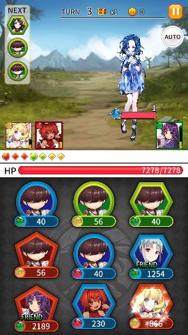 androidアプリ ガールズリボーン攻略スクリーンショット3