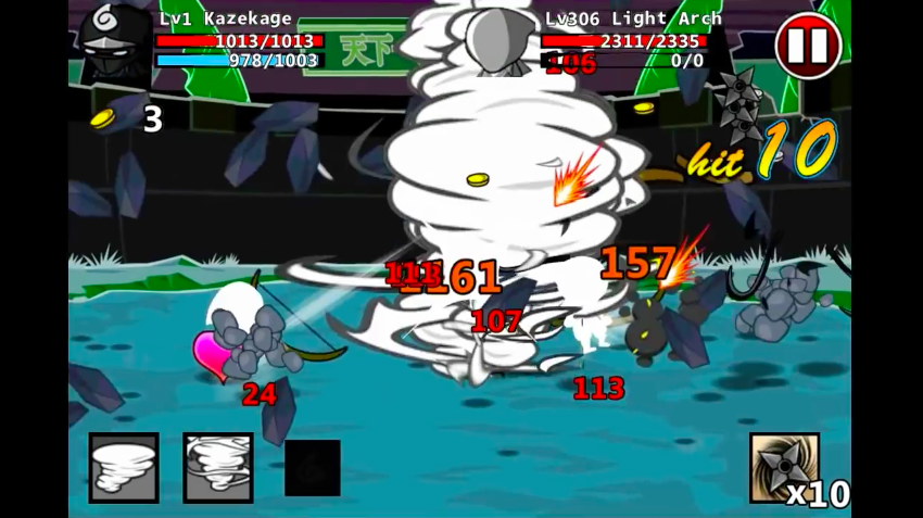 Ninjas Infinity androidアプリスクリーンショット1