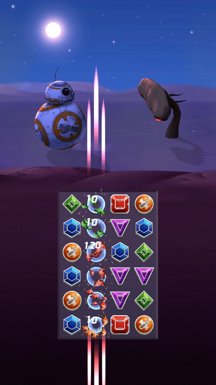 androidアプリ スター・ウォーズ：ドロイドパズル™攻略スクリーンショット4