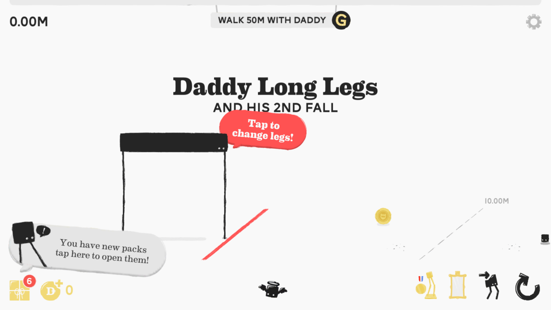androidアプリ Daddy Long Legs攻略スクリーンショット2