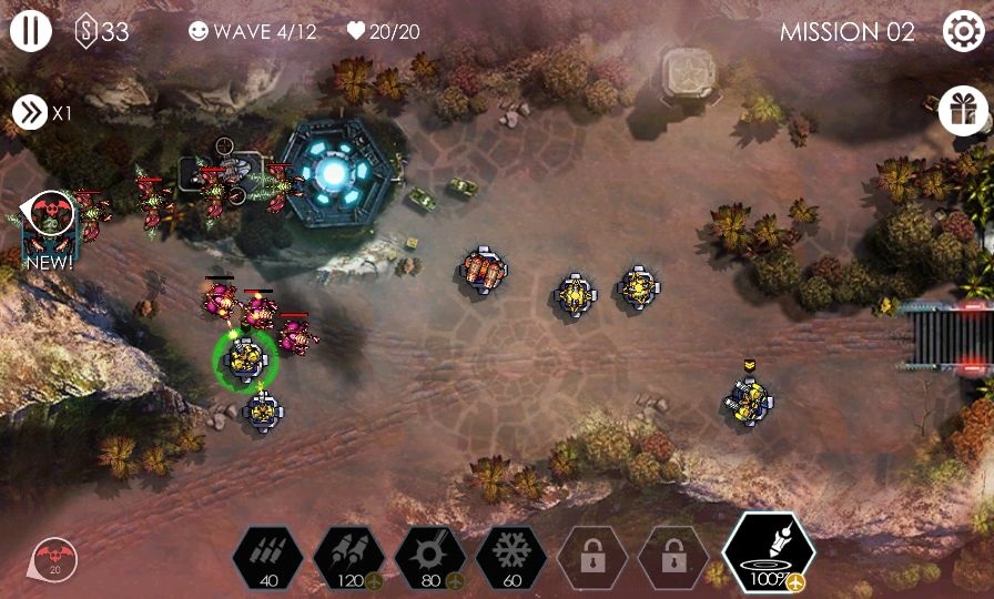 androidアプリ Tower Defense - Invasion TD攻略スクリーンショット7