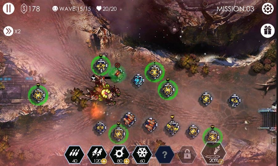 androidアプリ Tower Defense - Invasion TD攻略スクリーンショット8