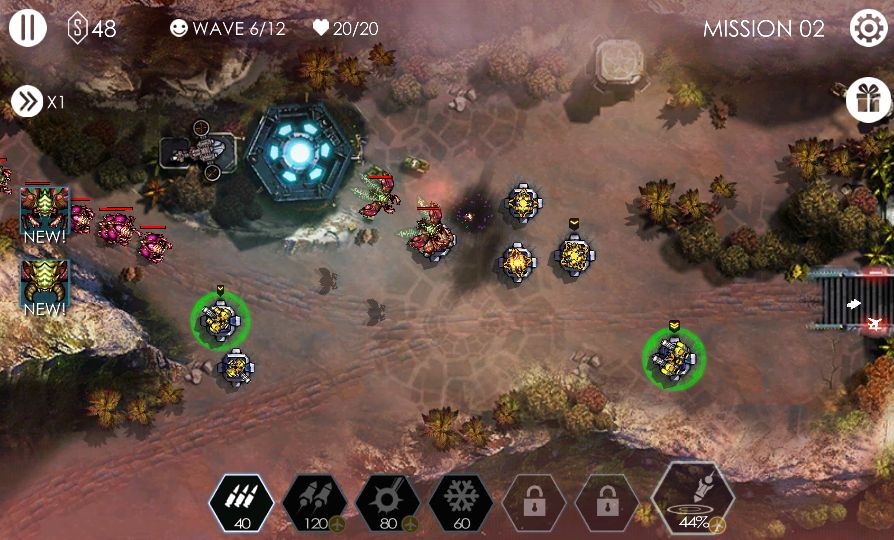 Tower Defense - Invasion TD androidアプリスクリーンショット2