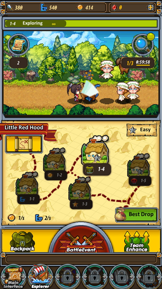 androidアプリ Tale Adventure（テイル アドベンチャー）攻略スクリーンショット2