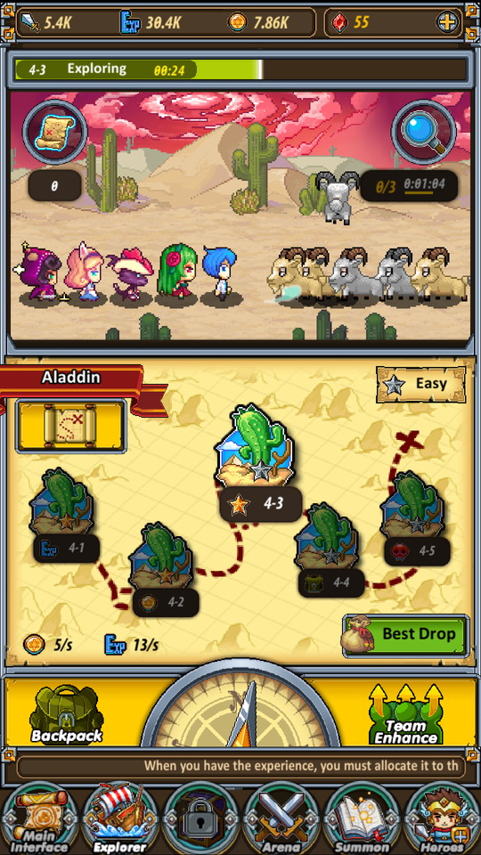 androidアプリ Tale Adventure（テイル アドベンチャー）攻略スクリーンショット3