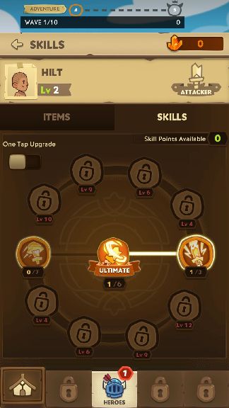 androidアプリ Almost a Hero攻略スクリーンショット2