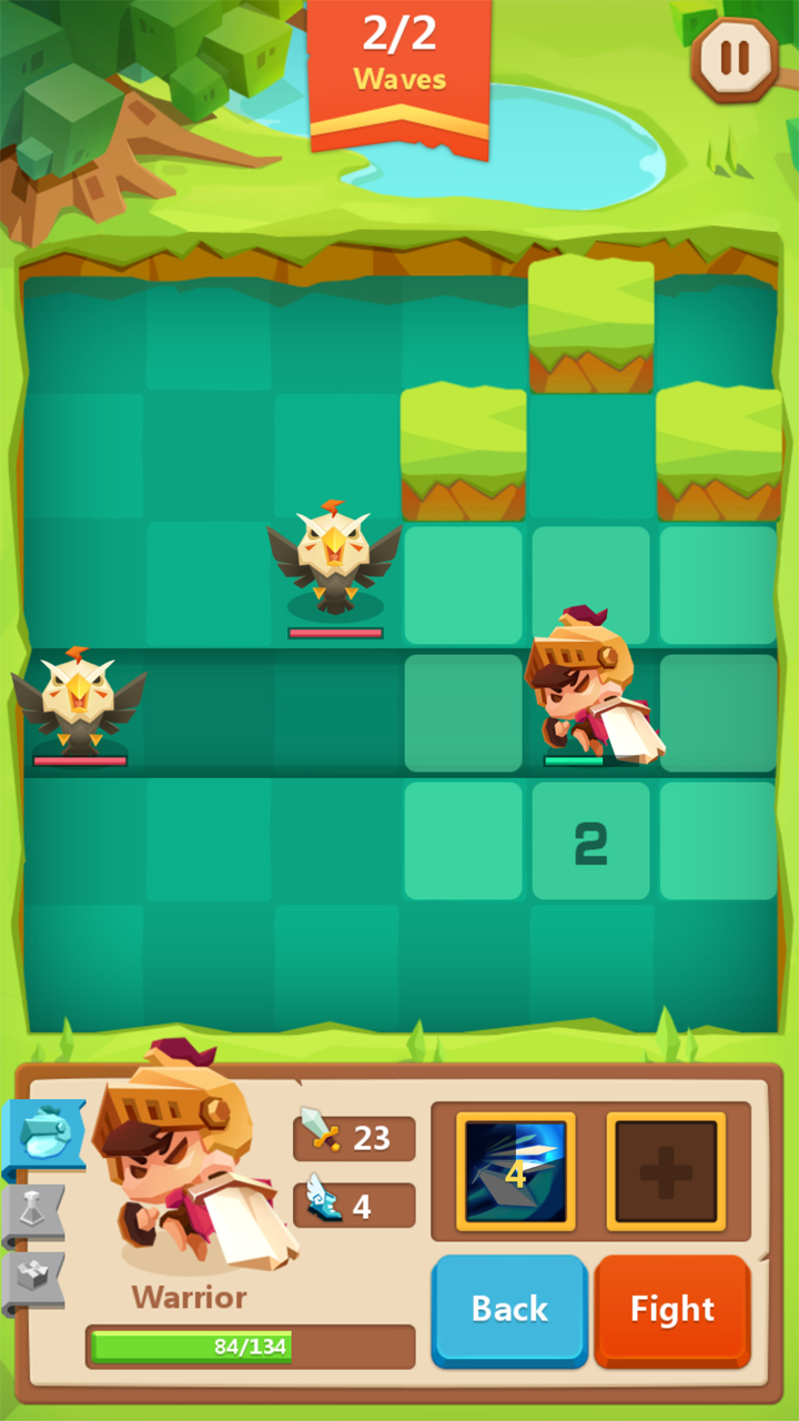 androidアプリ プッシュ・ヒーローズ（Push Heroes）攻略スクリーンショット4