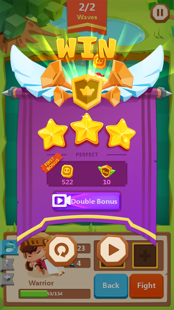 androidアプリ プッシュ・ヒーローズ（Push Heroes）攻略スクリーンショット7