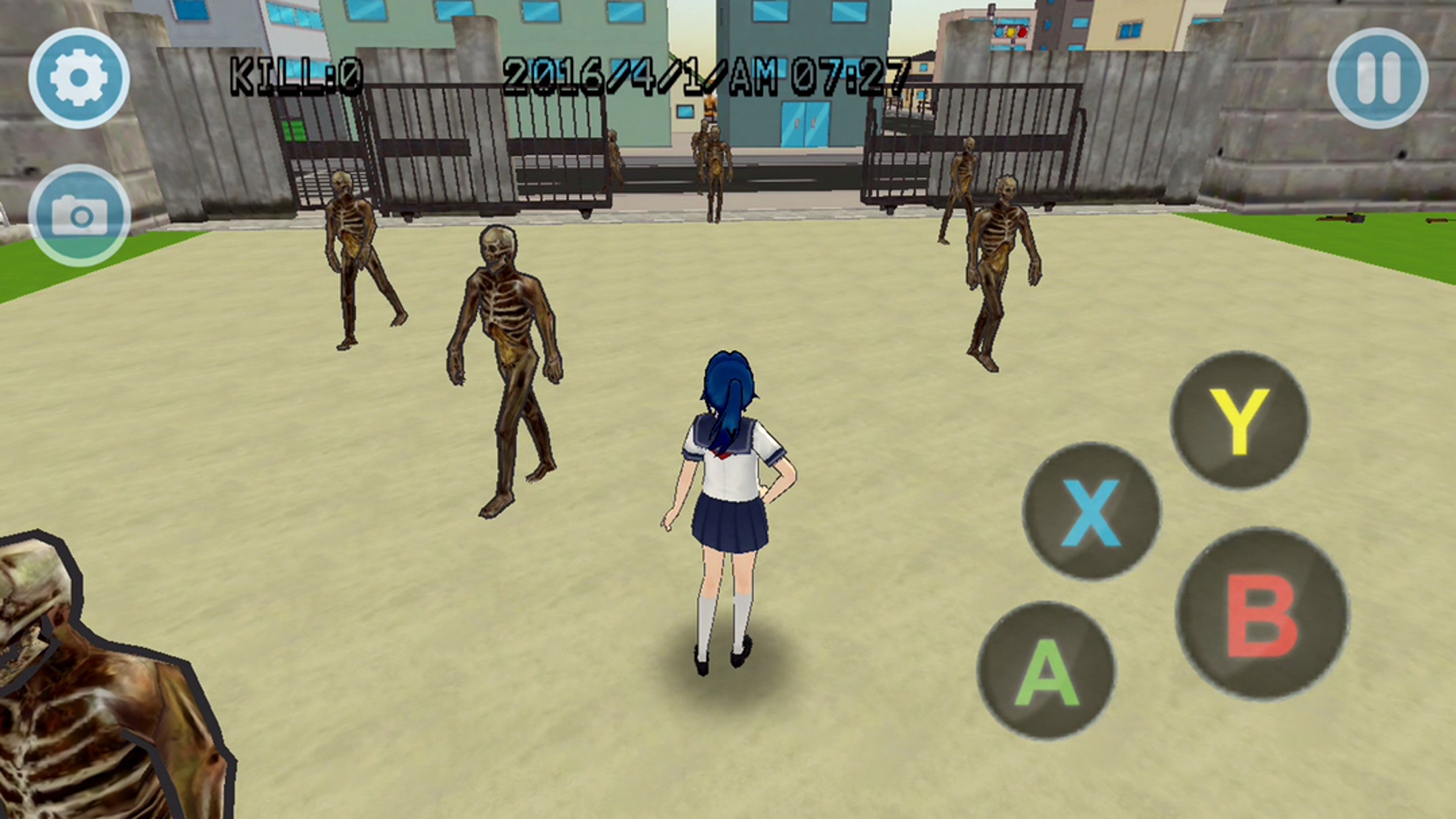 androidアプリ HighSchool Simulator GirlA攻略スクリーンショット3