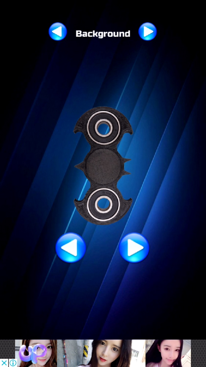 androidアプリ Fidget Hand Spinner!攻略スクリーンショット2