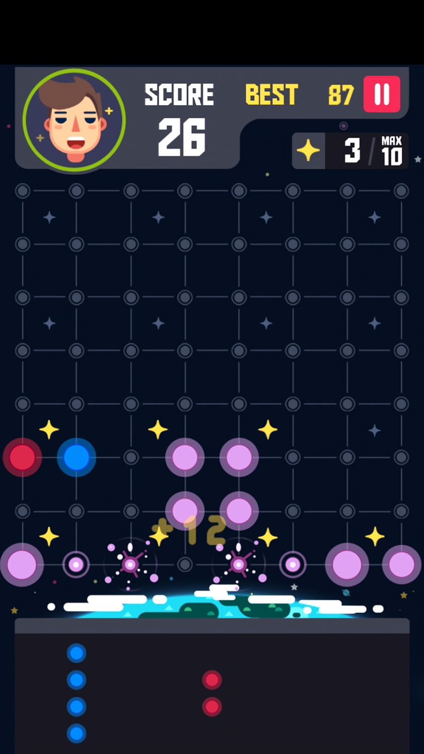 androidアプリ Planet Block Puzzle攻略スクリーンショット2