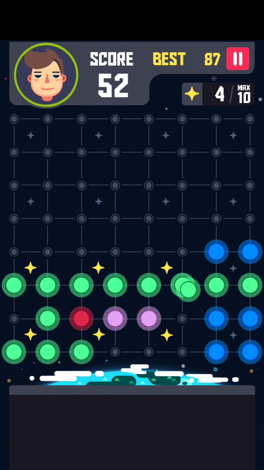 androidアプリ Planet Block Puzzle攻略スクリーンショット3