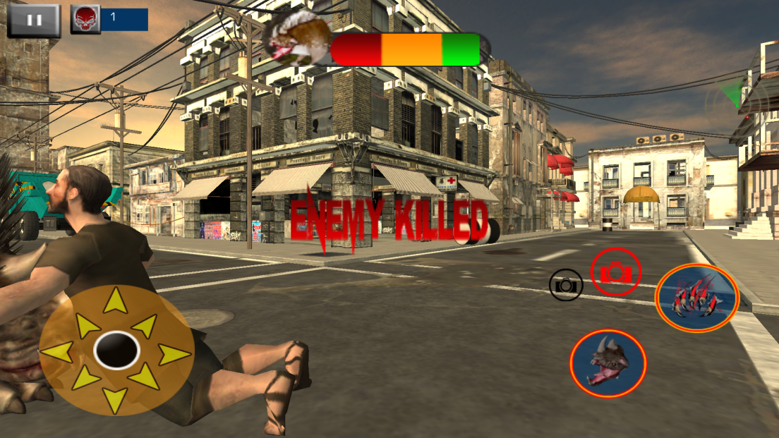 androidアプリ Angry Monster Simulator 2017：ジャイアントビースト攻略スクリーンショット4