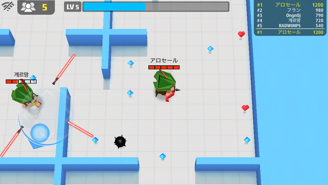 androidアプリ アーチャー大作戦攻略スクリーンショット3