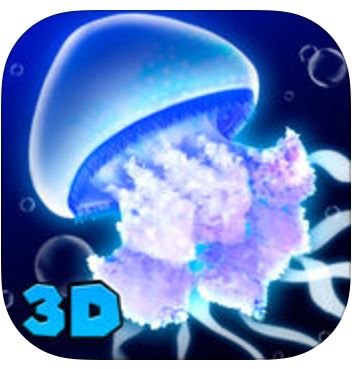 クラゲシミュレーター3Dのアプリアイコン
