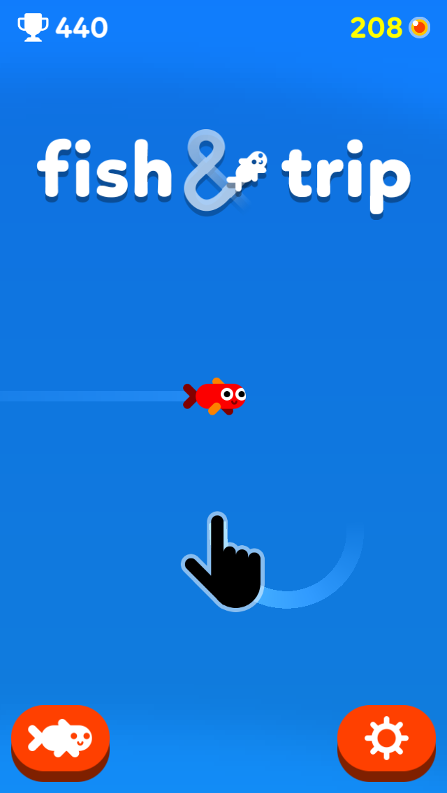 androidアプリ Fish & Trip攻略スクリーンショット1