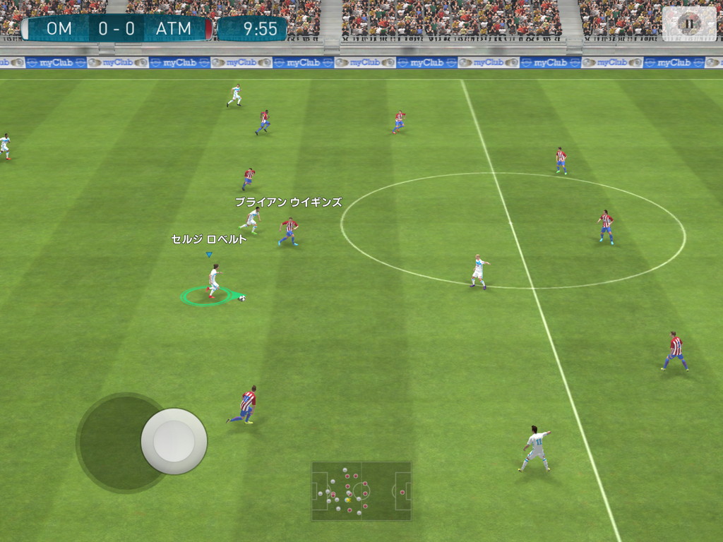 androidアプリ Winning Eleven 2017（ウイイレ）攻略スクリーンショット3