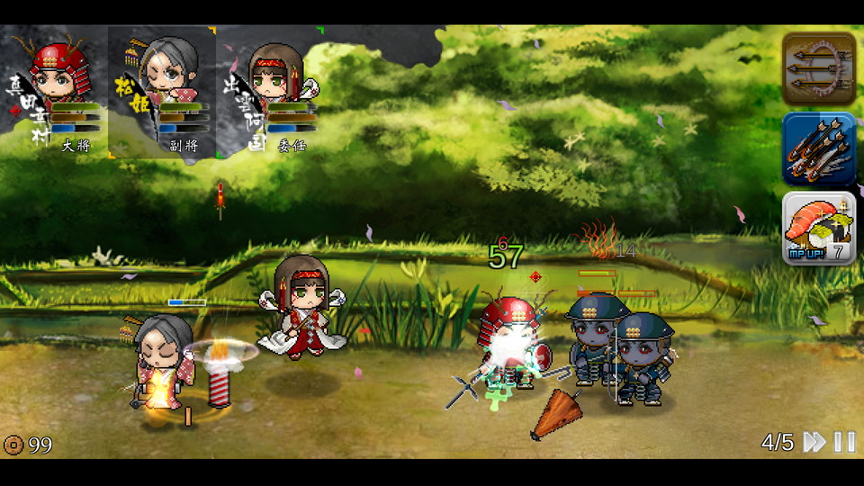 androidアプリ 戦国松姫伝（The Legend of Matsuhime）攻略スクリーンショット4