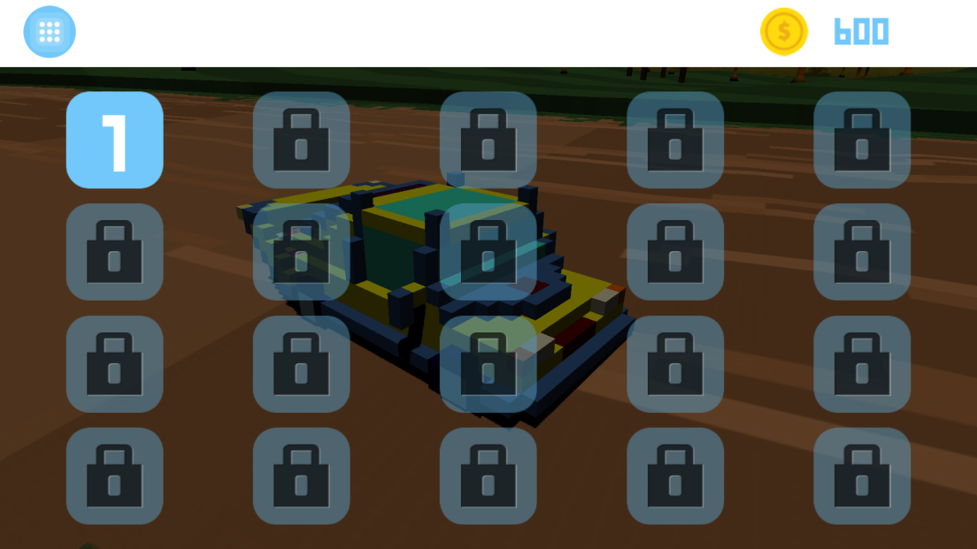 androidアプリ Horizon Blocky Racing攻略スクリーンショット2