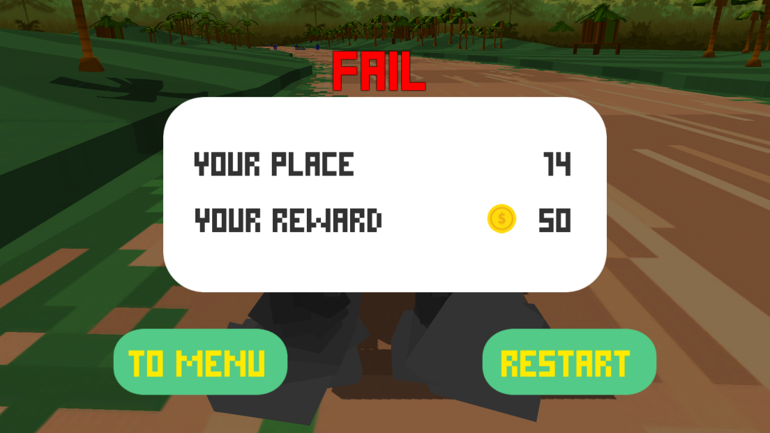 androidアプリ Horizon Blocky Racing攻略スクリーンショット4