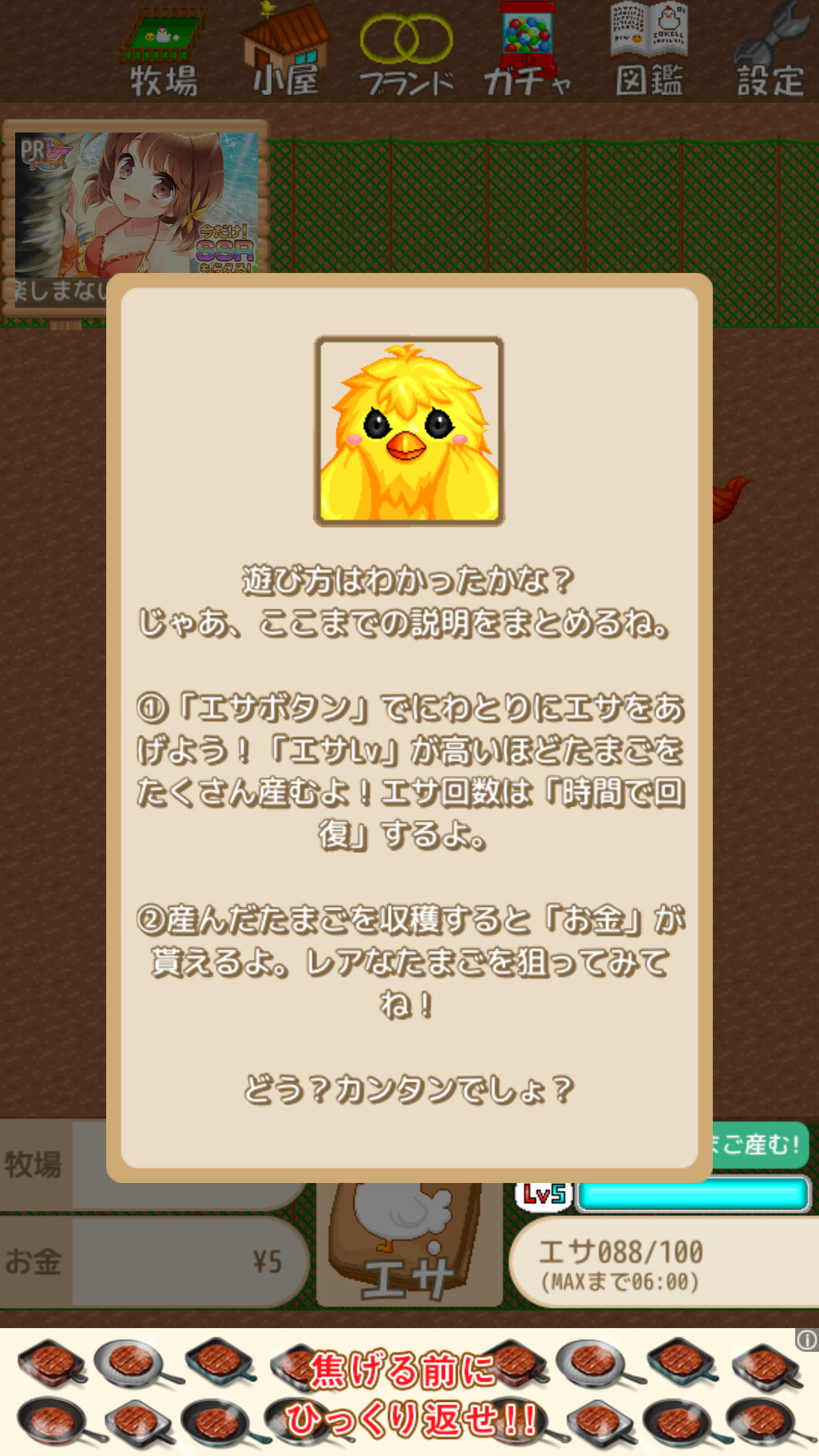 androidアプリ にわとりブリード！！攻略スクリーンショット2