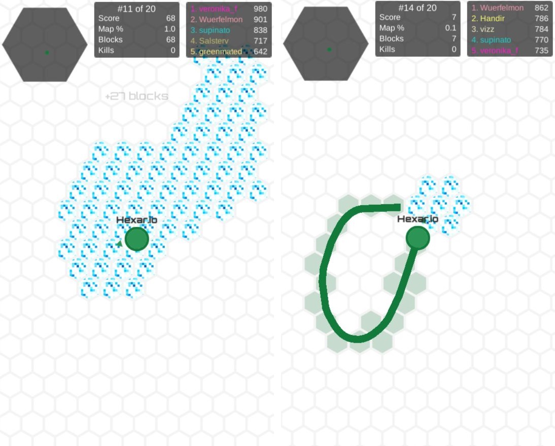 androidアプリ Hexar.io攻略スクリーンショット8