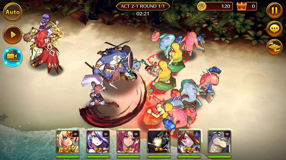 androidアプリ グランヴィリア ～遥かなる異郷～（グラビリ）攻略スクリーンショット3
