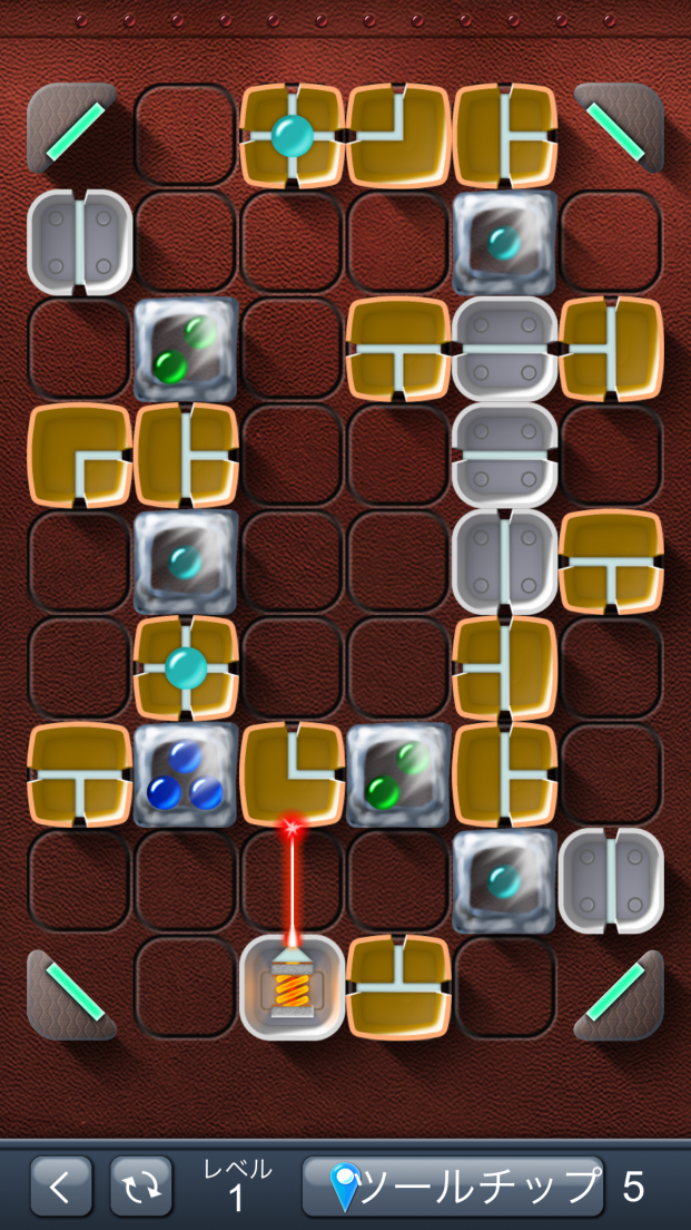 レーザーパズル androidアプリスクリーンショット3