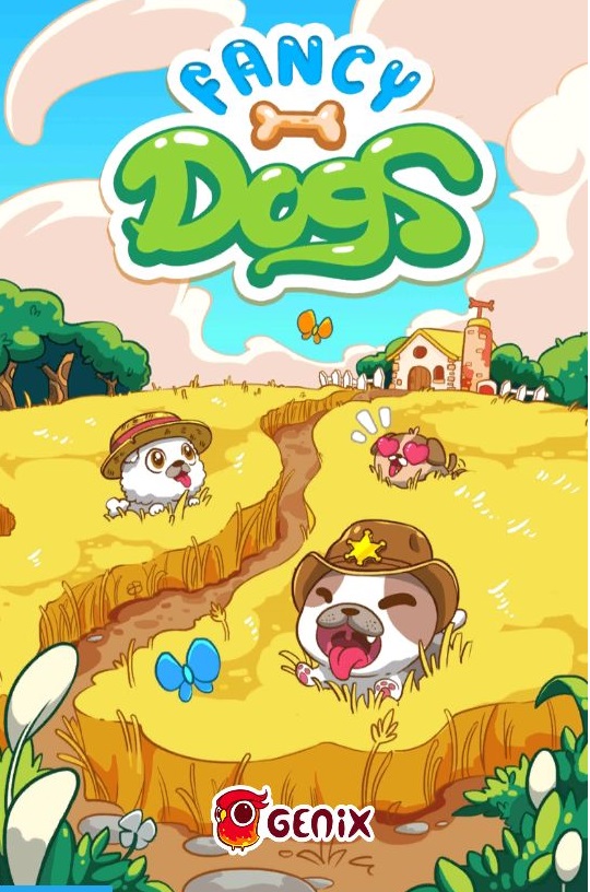 androidアプリ Fancy Dogs - Puzzle & Puppies攻略スクリーンショット1