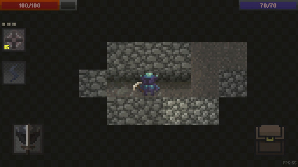 androidアプリ Caves：Roguelike（ローグライク）攻略スクリーンショット2