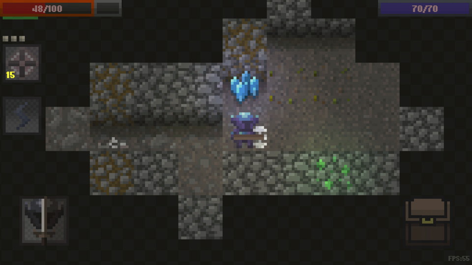 androidアプリ Caves：Roguelike（ローグライク）攻略スクリーンショット3