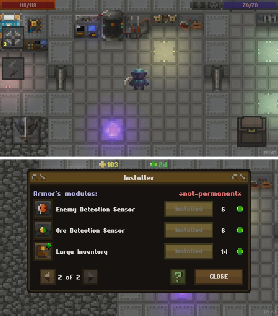 Caves：Roguelike（ローグライク） androidアプリスクリーンショット3