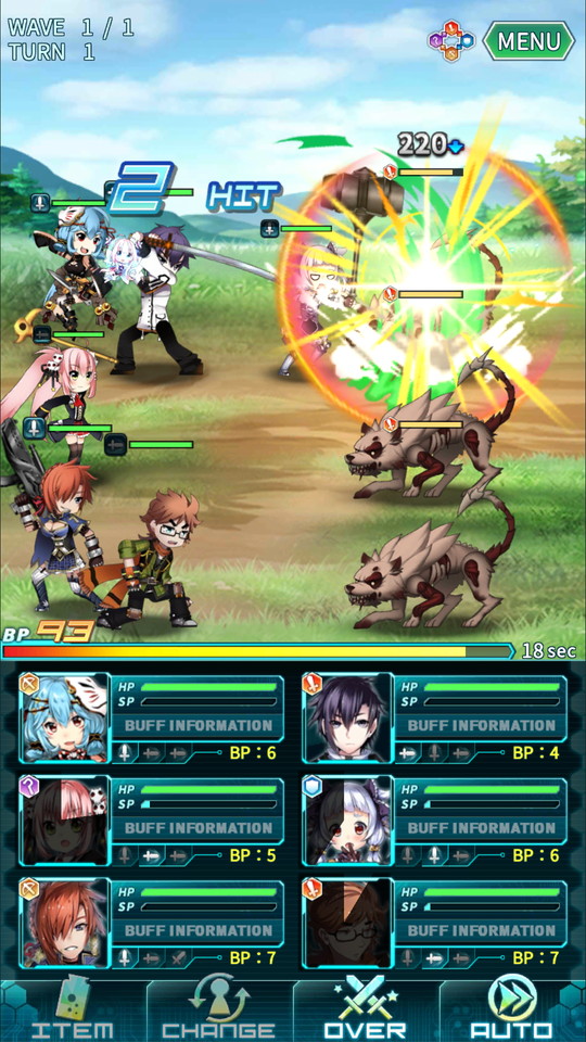 androidアプリ メテオジーン（メテオン）攻略スクリーンショット4