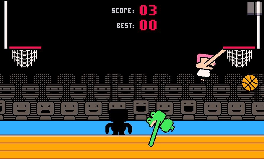 androidアプリ Dunkers - Basketball Madness攻略スクリーンショット4