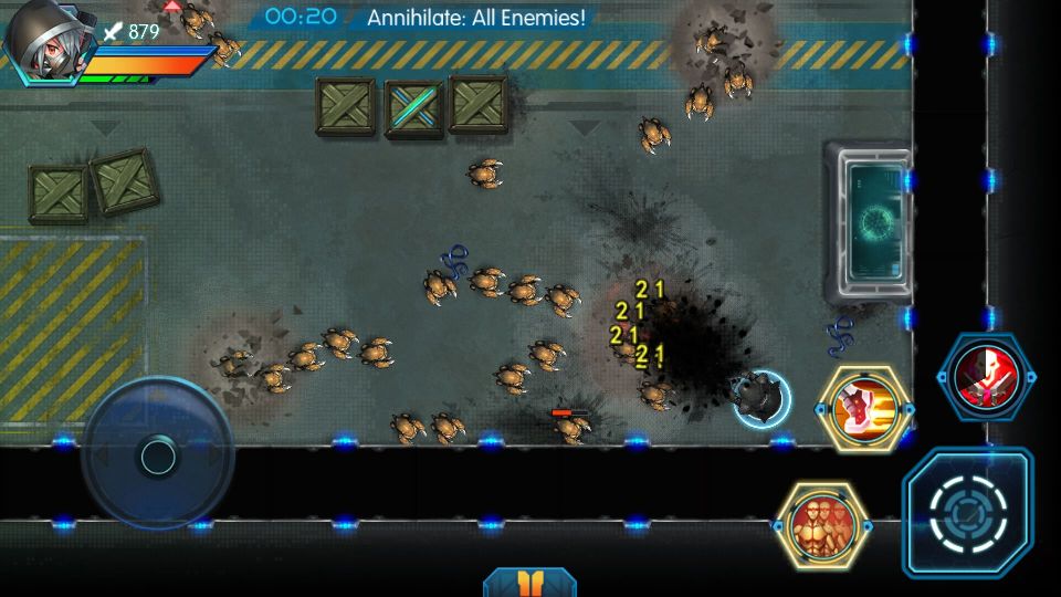 androidアプリ Shooting Heroes Free（シューティングヒーロー）攻略スクリーンショット3
