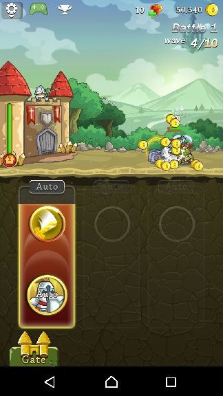 androidアプリ Frontier Defense攻略スクリーンショット1