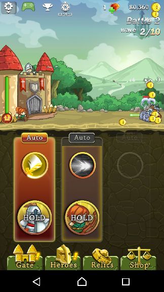 androidアプリ Frontier Defense攻略スクリーンショット2