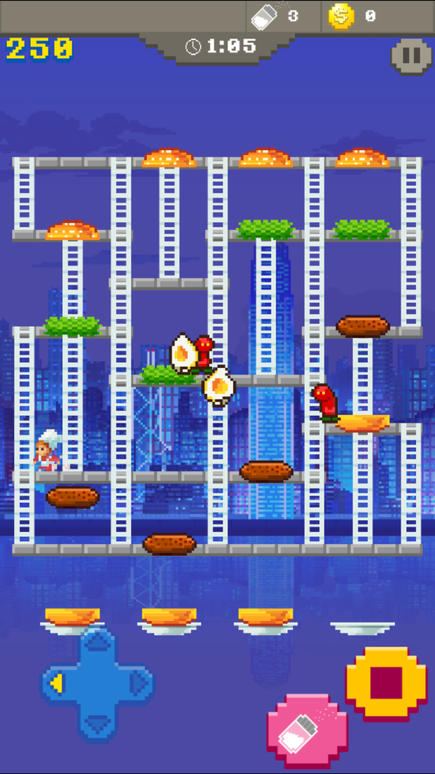 Super Burger Time androidアプリスクリーンショット1