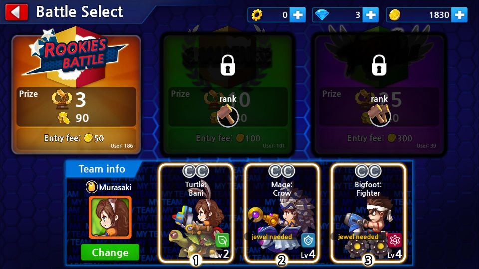 androidアプリ GunboundM（ガンバウンドM）攻略スクリーンショット5