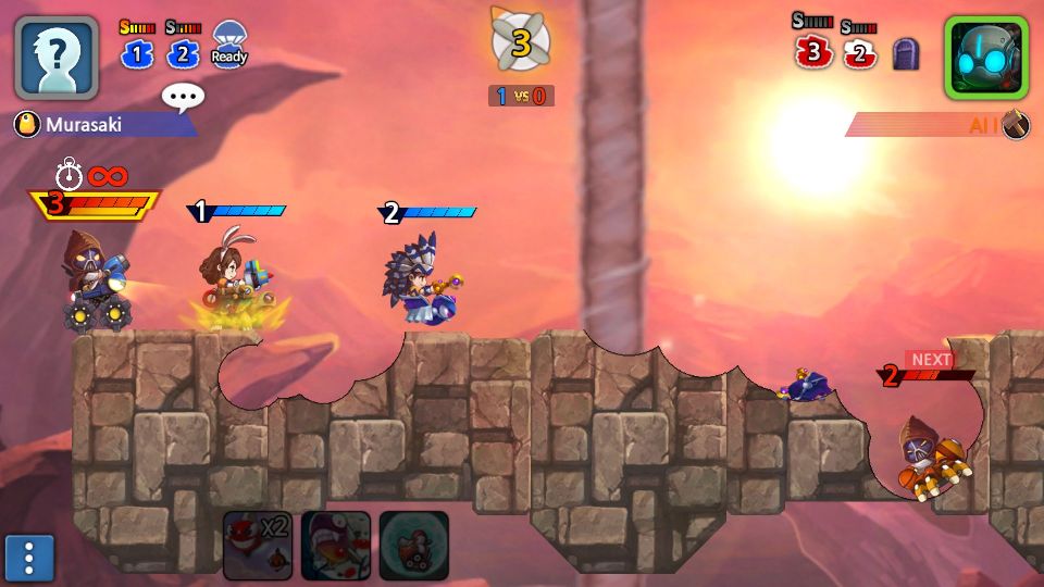 GunboundM（ガンバウンドM） androidアプリスクリーンショット2