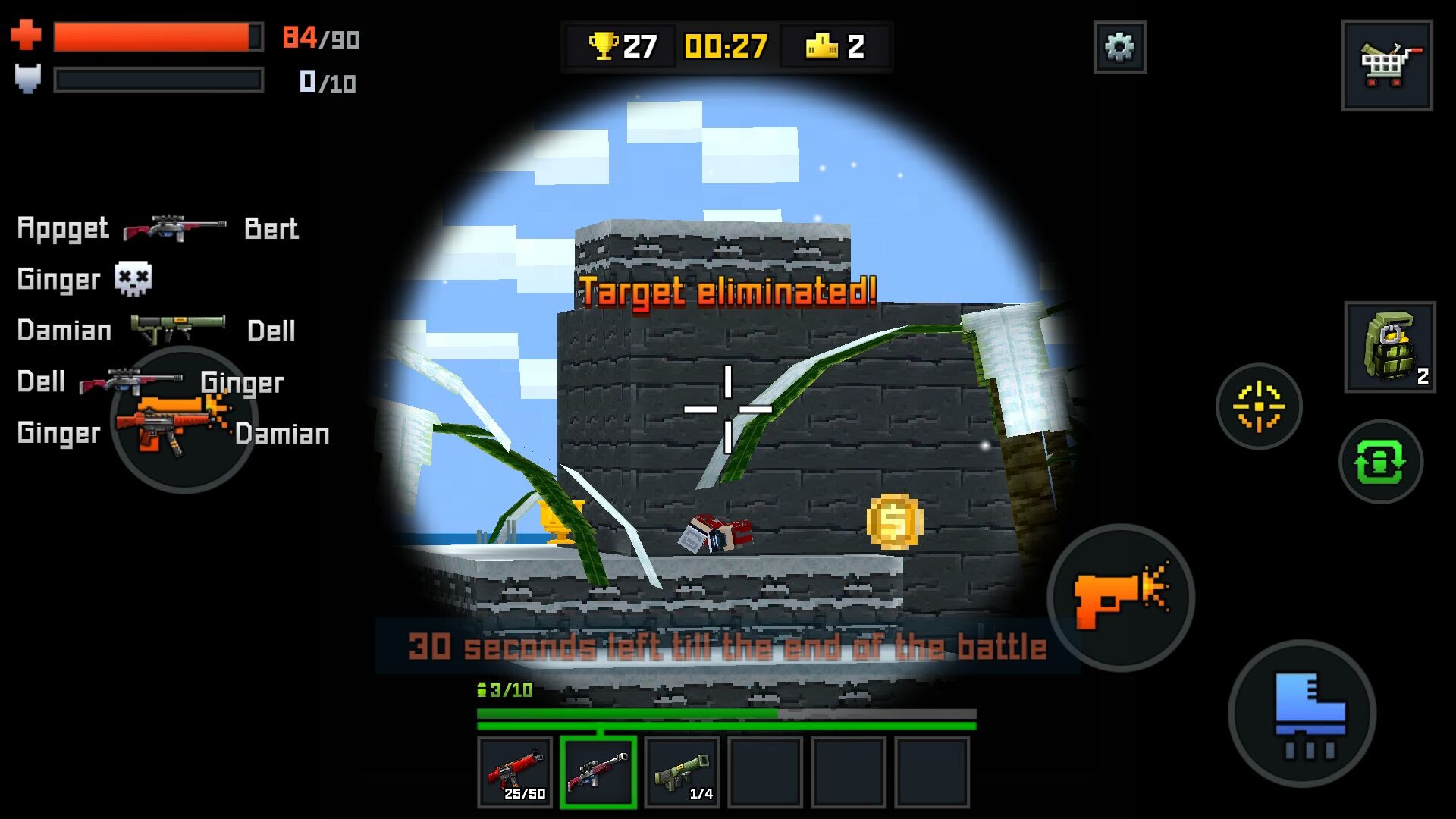 androidアプリ Pixelmon Shooting攻略スクリーンショット5