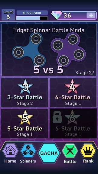 androidアプリ Anime Fidget Spinner Battle攻略スクリーンショット5