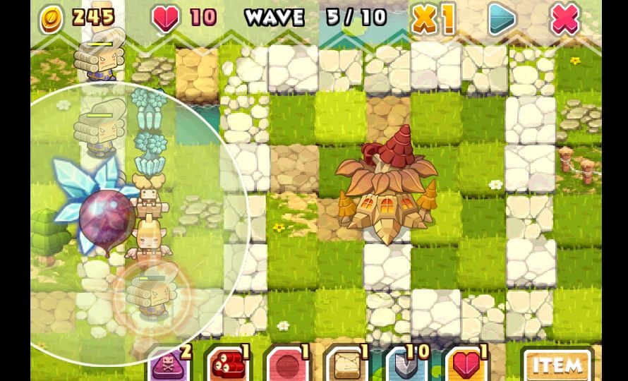 エルフディフェンス(Elf Defense) androidアプリスクリーンショット2