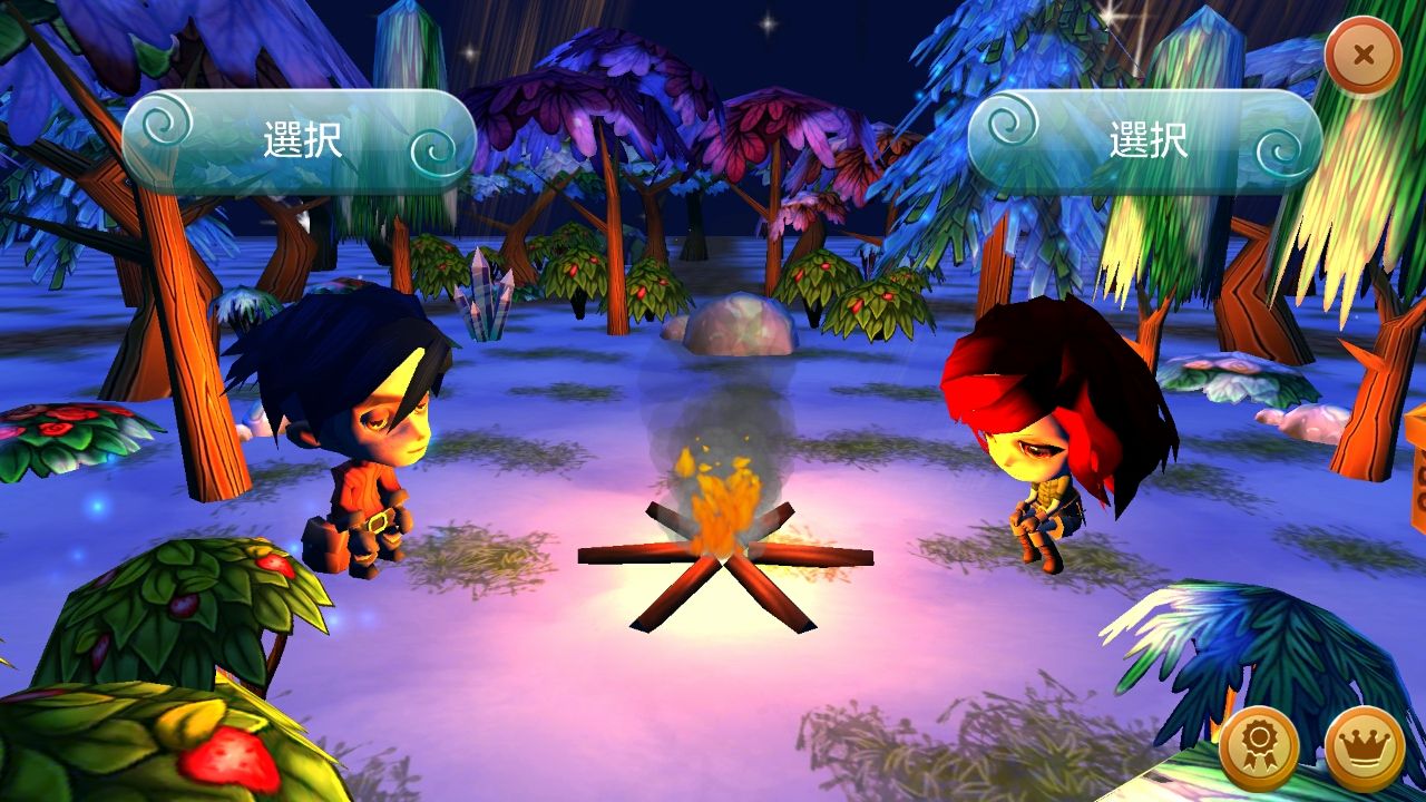 androidアプリ チビサバイバー（Chibi Survivor Weather Lord Survival Island Series）攻略スクリーンショット1